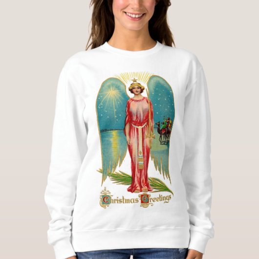 Sweatshirt Star vintage de Bethléem (Devant)