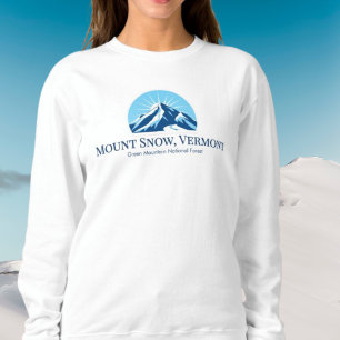 Sweatshirt Station de ski du Mont Snow Vermont