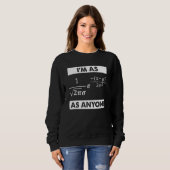 Sweatshirt Statistiques Math Scientifique Distribution normal (Devant entier)