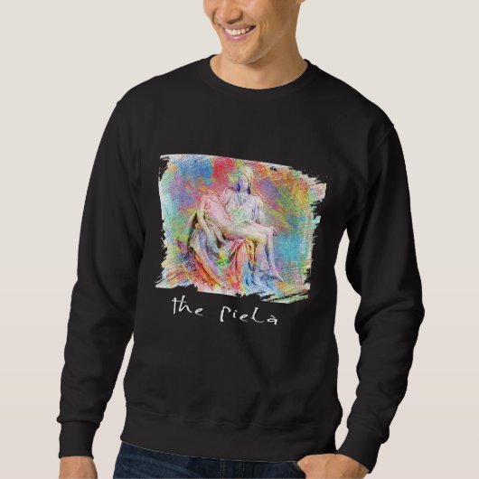 Sweatshirt Statue de La Pieta (Devant)