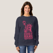 Sweatshirt Statue de Réalité (Devant entier)