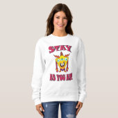 Sweatshirt Stay as (Devant entier)