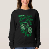 Sweatshirt Stay Low Cholo Pride Chicano Lowrider Bicycle Retr (Devant)