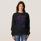 Sweatshirt Steampunk Pastel Goth Michelangelo Déplaisant Davi (Devant entier)