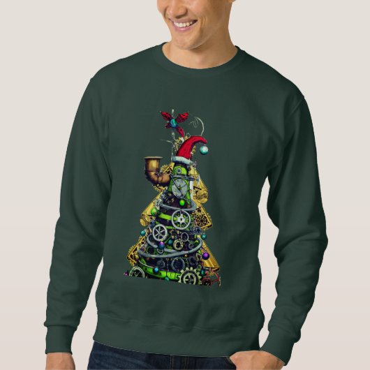 Sweatshirt Steampunk Tree (Devant)