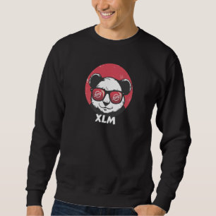 Sweatshirt Stellaire Xlm Cute Crypto Panda Lunettes de soleil