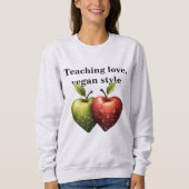Sweatshirt STEM Apple Art | Educational Math Science Teacher  (Devant)