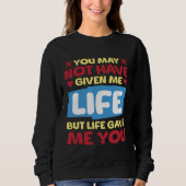 Sweatshirt Stepmom Stepdad for Stepson and Stepdaughter (Devant)