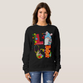 Sweatshirt Stethoscope Scrub Life Nurse Bunny Easter Day (Devant entier)