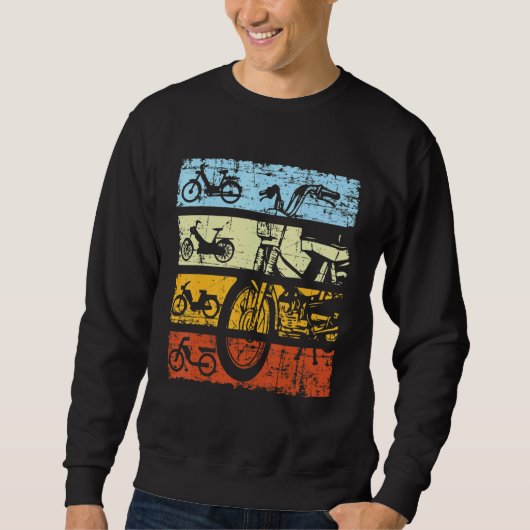 Sweatshirt Steyr Steyr Scooter cyclé Retro Vintage (Devant)