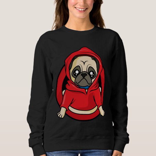 Sweatshirt Sticker en forme de t-shirt classique Pain de Carl (Devant)