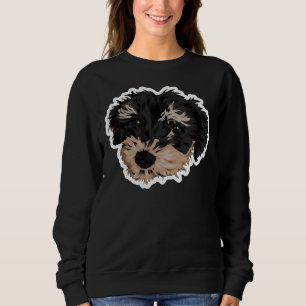 Sweatshirt Sticker pour caniche à jouets