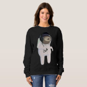 Sweatshirt Sticker pour soliste astronaute (Devant entier)