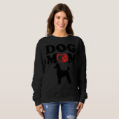 Sweatshirt Stickers de caniche Stickers de caniche Stickers d (Devant entier)