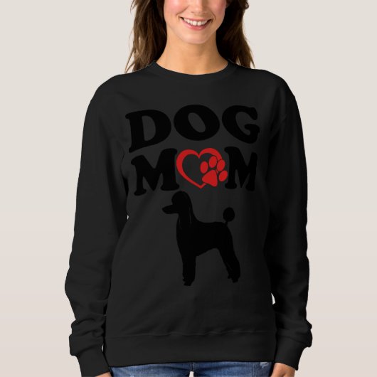 Sweatshirt Stickers de caniche Stickers de caniche Stickers d (Devant)
