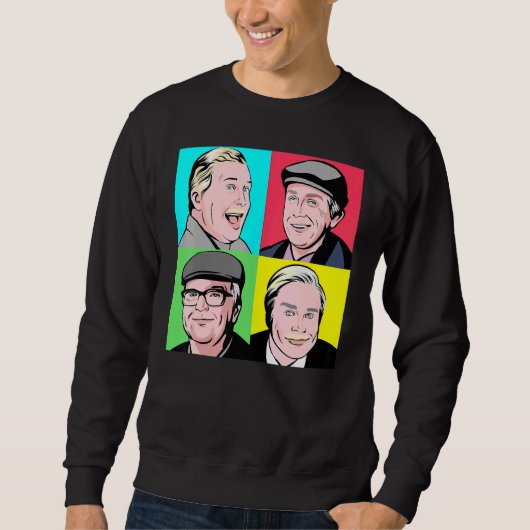 Sweatshirt Stickers écossais de jeu (Devant)
