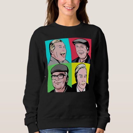 Sweatshirt Stickers écossais de jeu (Devant)