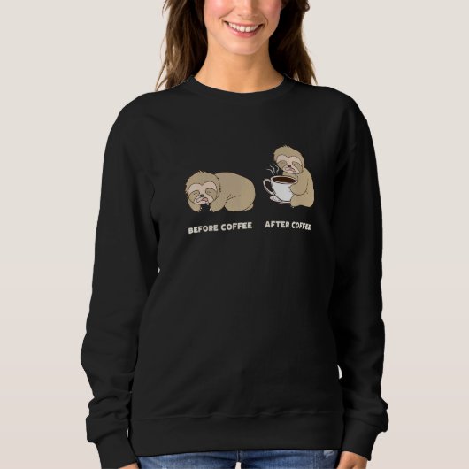 Sweatshirt Stickers Sloth Dog Jouet Sloth Planter Sloth H (Devant)