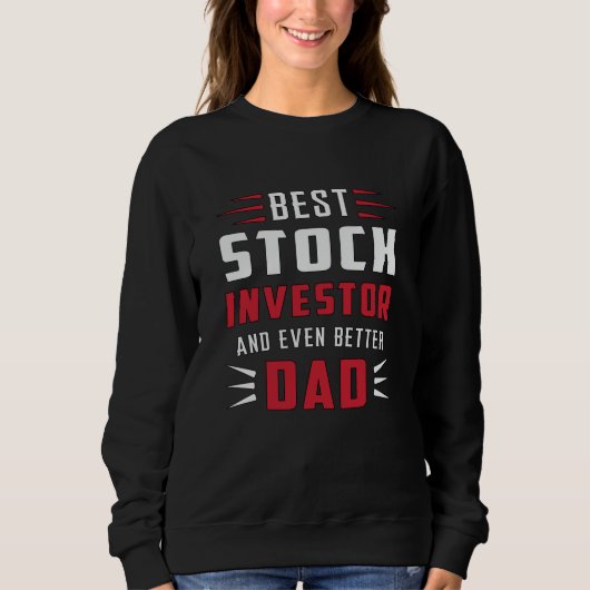 Sweatshirt Stock Stock de marché Investisseur Bull Trader (Devant)
