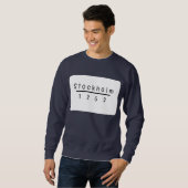 Sweatshirt Stockholm 1252 Personnaliser (Devant entier)