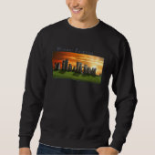 SWEATSHIRT STONEHENGE HIVER SOLSTICE (Devant)