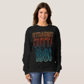 Sweatshirt Straight Outta 1980 (Devant entier)
