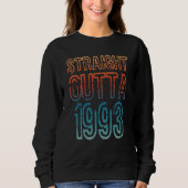 Sweatshirt Straight Outta 1993 (Devant)
