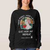 Sweatshirt Strawberry Dream Bunny (Devant)