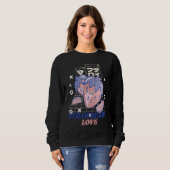 Sweatshirt Strawberry Love Strawberry Fruits (Devant entier)