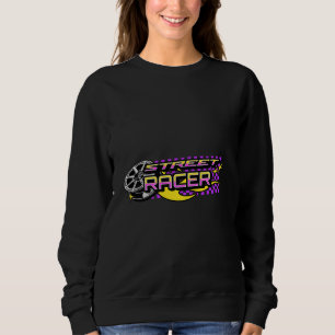 SWEATSHIRT STREET RACERS BURNING WHEEL CLUB