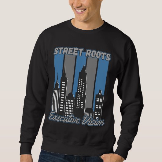 Sweatshirt Street Roots Executive Vision™ Pouvoir discret hér (Devant)