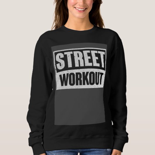Sweatshirt Street Workout Training Fitness Calisthenics (Devant)