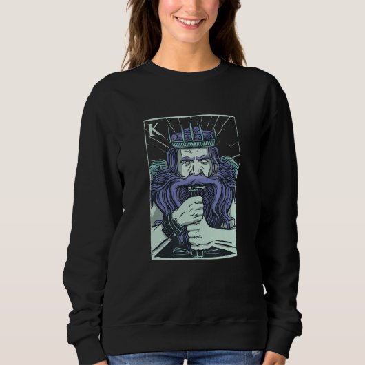 Sweatshirt Strong Kind - Medieval Crusader Renaissance Fair R (Devant)