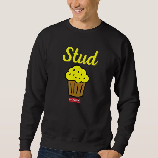 Sweatshirt Stud Muffin Juste Terminer L'Exercice Motivati (Devant)