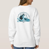 Sweatshirt Studio de yoga Hatha pour la santé (Dos)