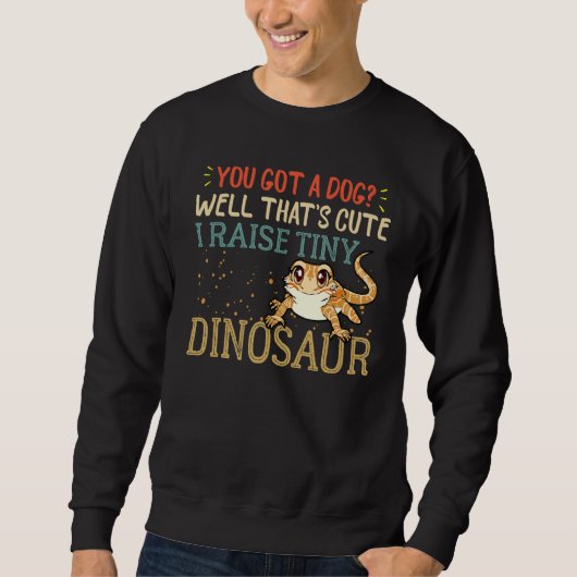 Sweatshirt Stuff Dragon À Porte Je Lève Une Minuscule Léopa D (Devant)
