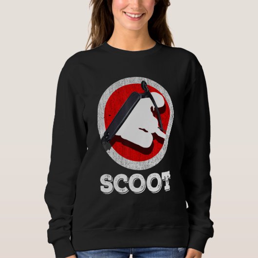 Sweatshirt Stunt Scooter - Kickscooter Design (Devant)