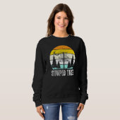 Sweatshirt Stupide Tree Disc Golf (Devant entier)