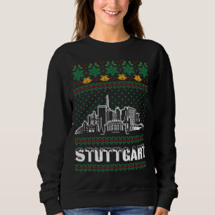 Sweatshirt Stuttgart Allemagne Vilain Noël