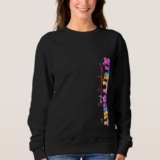 Sweatshirt Stuttgart Lettres Aquarelle Stuttgart (Devant)