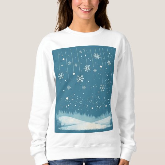 Sweatshirt Style décontracté pour la saison froide (Devant)