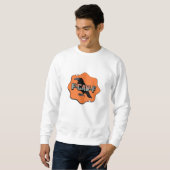 Sweatshirt Style décontracté tendance F Caw F classique (Devant entier)