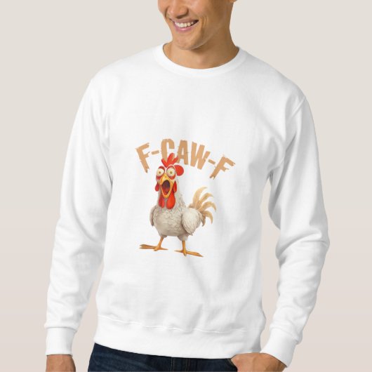 Sweatshirt Style esthétique classique F-Caw-F (Devant)