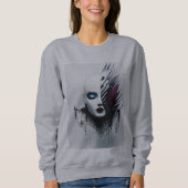Sweatshirt Style gothique Tiara Art-Fierce & Conception Prote (Devant)