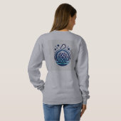 Sweatshirt Style gothique Tiara Art-Fierce & Conception Prote (Dos entier)