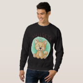 Sweatshirt Style Husky Puppy King (Devant entier)