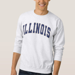 Sweatshirt Style Illinois State Vintage College