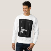 Sweatshirt Style Quotidien Confortable (Devant entier)