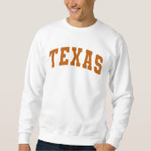 Sweatshirt Style Texas Vintage Varsity College (Devant)
