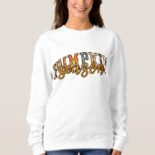 Sweatshirt Style Université Gras Couleurs de Saison de Citrou (Devant)